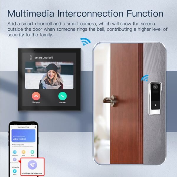 CXNS-T1E 4″ Smart Home Control Panel - Image 8